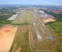 Aerial Photo of KHEF - Manassas VA