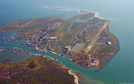 Aerial Photo of KTGI - Tangier, VA