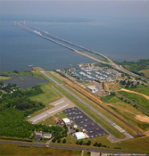 Aerial Photo of W-29-Bay Bridge, MD